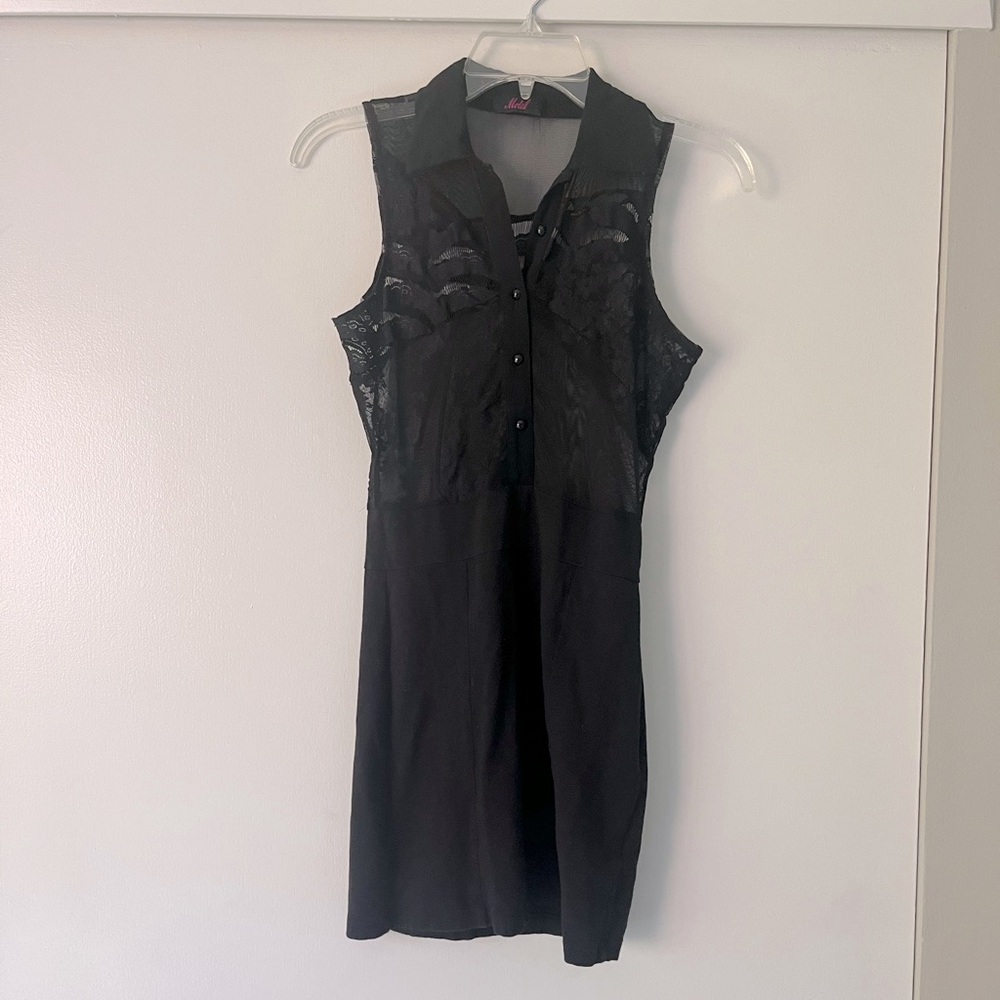 Motel Rocks Lace Top Mini Dress